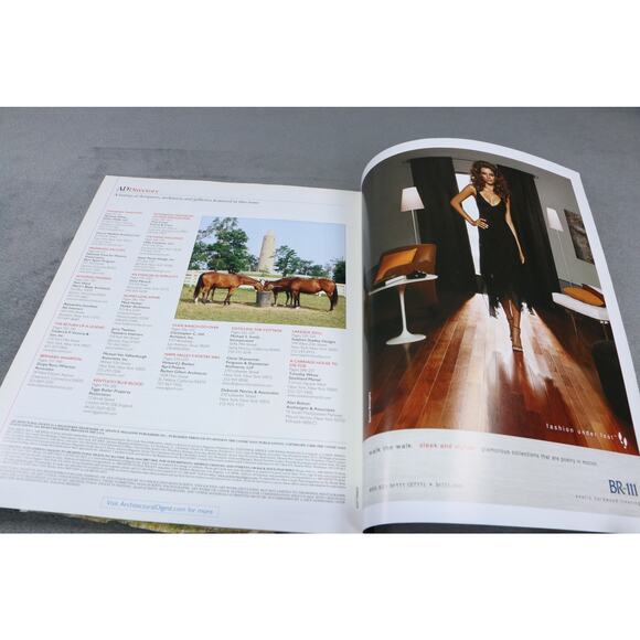 Architectural Digest Magazine June 2006 Best American Country Homes Design AD - Picture 5 of 9